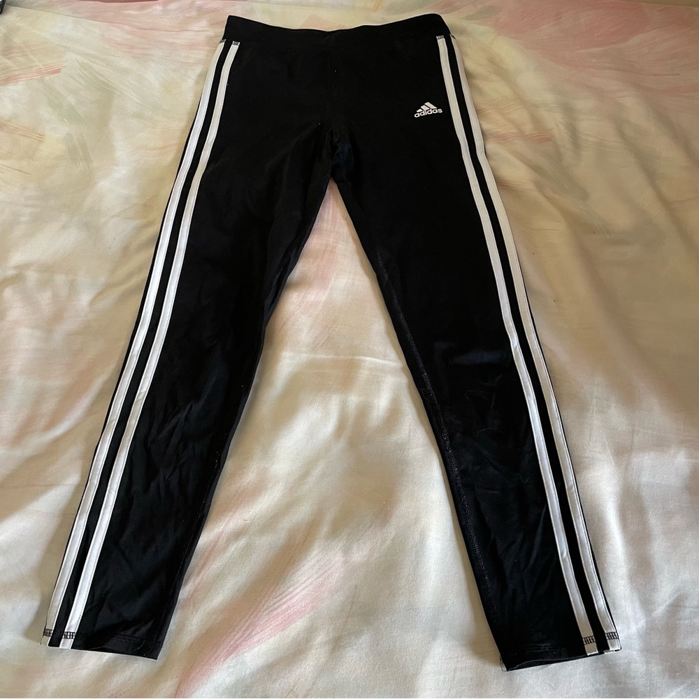 Adidas stripped leggings